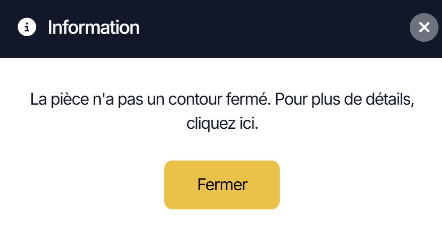 Avertissements clairs